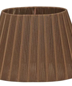 ORIVA Lampskärm Oval Organza 14/22cm Brun
