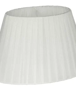 ORIVA Lampskärm Oval Organza 14/22cm Vit