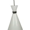 ORIVA Takpendel 22cm Vit/Svart