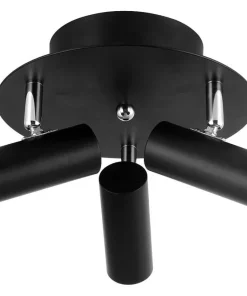 ORIVA Takspot Rund MiniGU10 3L 23cm Svart