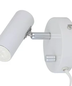 ORIVA Väggspot MiniGU10 10cm Vit