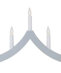 PAGOD Ljusstake 5L 27cm Grå