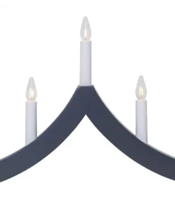 PAGOD Ljusstake 5L 27cm Grafit