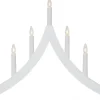PAGOD Ljusstake 7L 40cm Vit