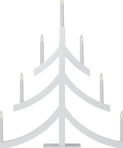 PAGOD Ljusstake 7L 79cm Vit