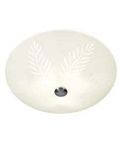 PALMBLAD Plafond 50cm Vit