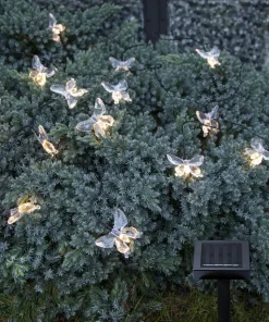 PAPILLON Solcells-ljusslinga 280cm Klar