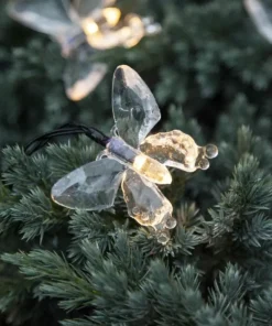 PAPILLON Solcells-ljusslinga 280cm Klar