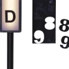 PATHY Solcells-pollare 73cm Svart