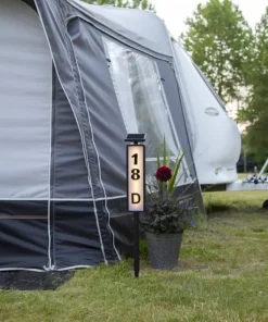 PATHY Solcells-pollare 73cm Svart