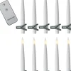 PAULINA LED-Antikljus 15,5cm Vit