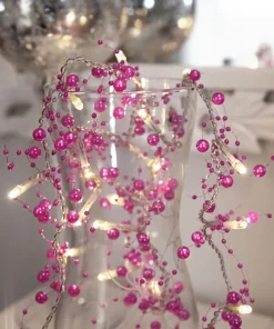 PEARLZ Ljusslinga 110cm Rosa