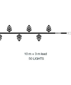 PINE Ljusslinga 10m 12V IP44