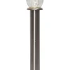 PIREUS Solcells-pollare 61cm Rostfritt Stål IP44