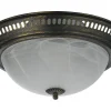PLAFOND 34cm Svart/Guld
