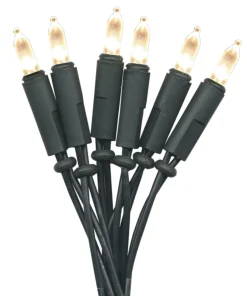 P-LED INDOOR Ljusslinga 5,1m 35LED Varmvit/Grön