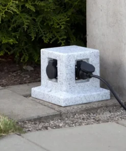 PLUGGE Förgrening 18cm Grå IP44