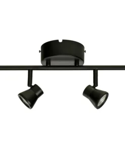 PLUTO Takspot Rak 4L Dimbar 60cm Svart
