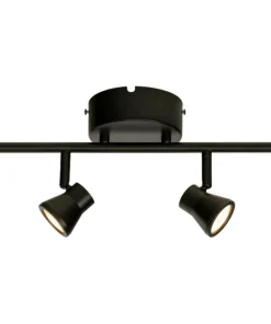 PLUTO Takspot Rak 4L Dimbar 60cm Svart
