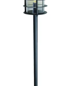 POPPY Pollare 3p 50cm LED, Trafo, Kabel - Antracitgrå 12V IP44