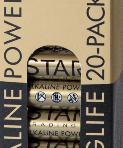 POWER ALKALINE 20-Pack LR6 (AA) 1,5V Batteri