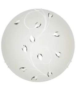 PRISMO LED-Plafond 35cm Frostad/Kristall