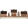REGENSBURG Ljusstake 43,5cm 6LED Natur