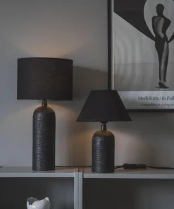 RIELY Lampfot 28cm Mattsvart