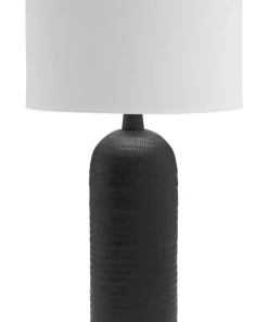RILEY Lampfot 38cm Mattsvart