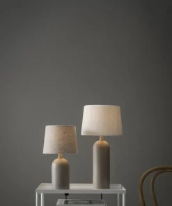 RILEY Lampfot E27 28cm Mattbeige