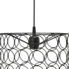 RING Taklampa 30cm Mattsvart