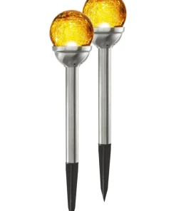 ROMA Solcells-pollare 2-Pack 26,5cm LED IP44