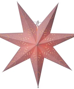 ROMANTIC Stjärna 54cm Rosa