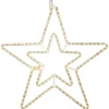 ROPEART Stjärna Siluett 71cm Vit