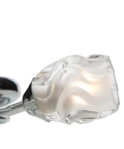 ROSE Plafond 51cm Krom/Frostat glas