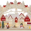 ROSENHEIM Ljusstake Batteri 10L 46cm Natur