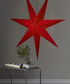 ROZEN Pappersstjärna 140cm Röd