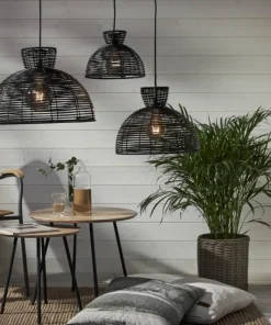 RUNDE Lampskärm 26cm Svart