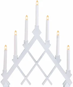 Rut Ljusstake 53cm Vit