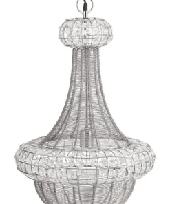 SABA Taklampa 42cm Silver
