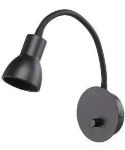 SAGA Vägglampa 35cm Svart