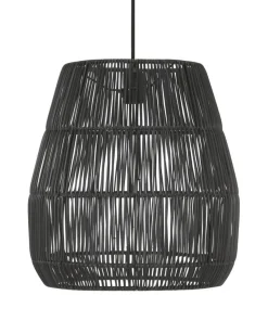 SAIGON Taklampa Utomhus FlexOut 38cm Svart Rotting