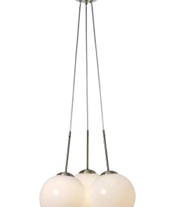 SALLE Takpendel 3a 450mm Antikmässing/Vit