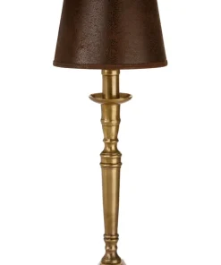 SALONG Lampfot 42cm Antikmässing