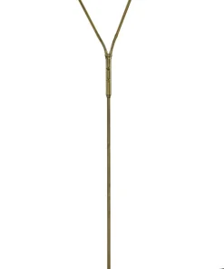 SANDNES Golvlampa dubbel 140cm Antik