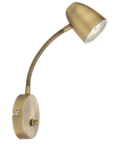 SANDNES Vägglampa 24cm Antik