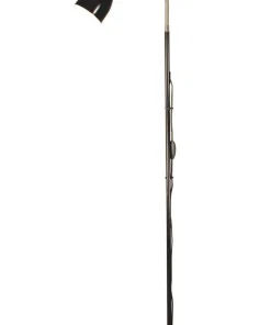 SAREK Golvlampa E27 136cm Svart