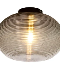 SEFYR Plafond 32cm Svart/Rökgrå