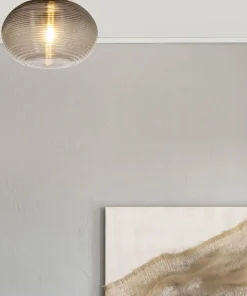 SEFYR Plafond 32cm Svart/Rökgrå