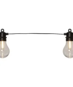 SELECTA Ljusslinga 7,2m 10LED Varmvit/Svart